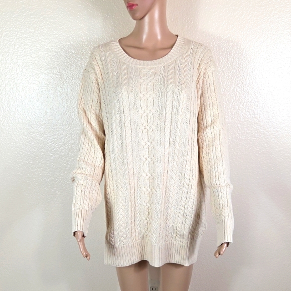 Amazon Soft Knitted Cream Sweater - Picture 1 of 8